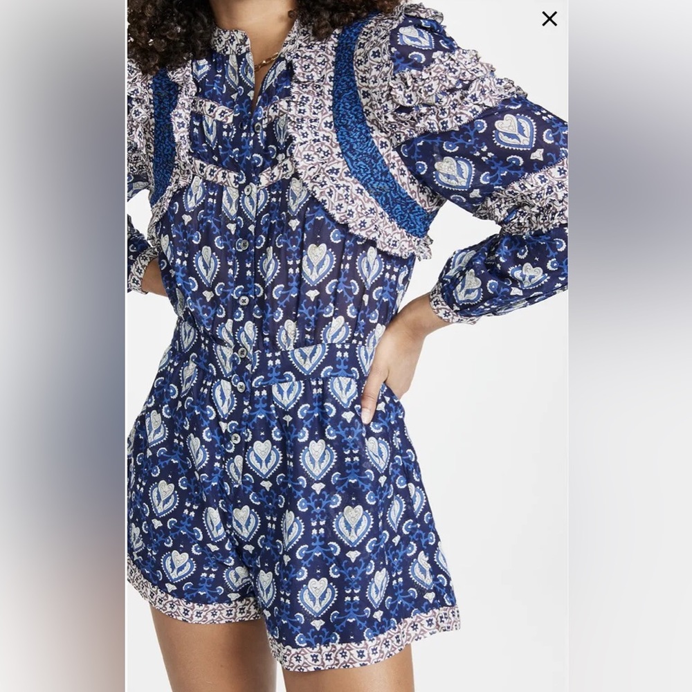 Sea New York Brigitte Border Romper